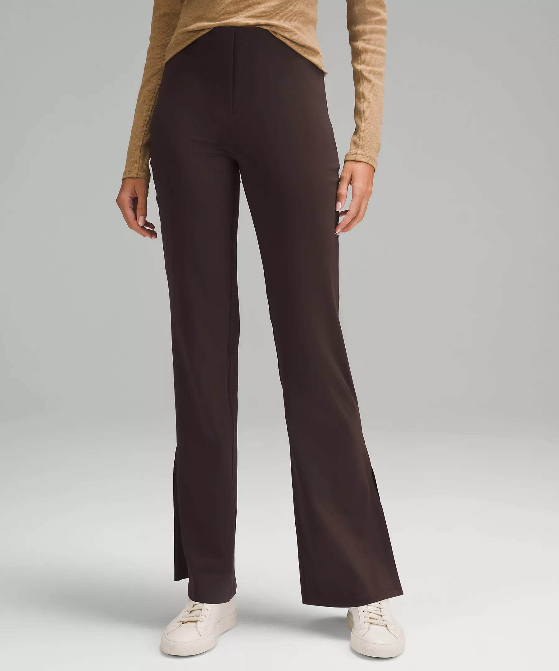 Smooth-Fit Split-Hem High-Rise Flared Pant | Women's Pants | lululemon | Lululemon (US)