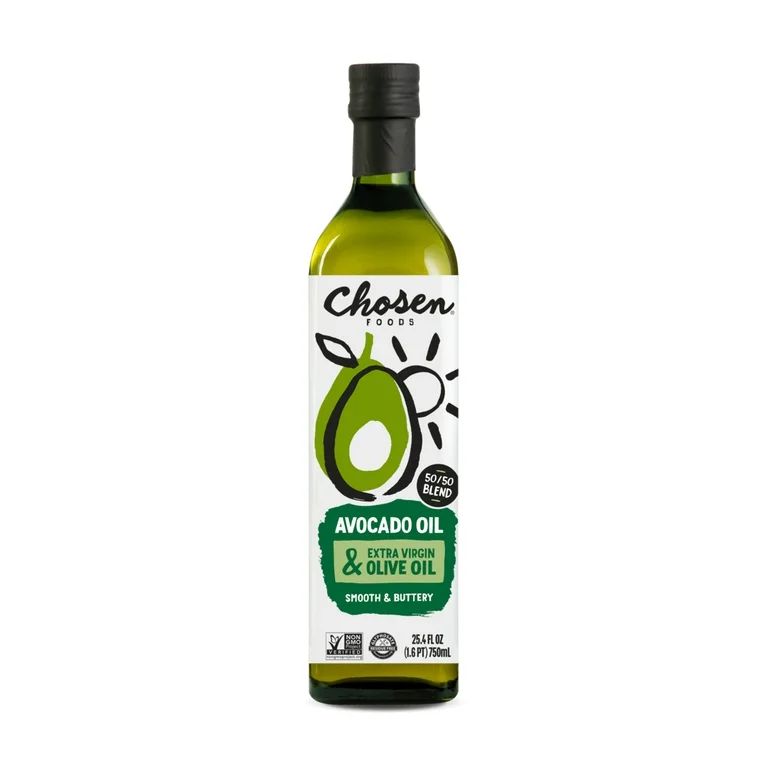 Chosen Foods Extra Virgin Olive Oil/Avocado Oil 50-50 Blend 750ml | Walmart (US)