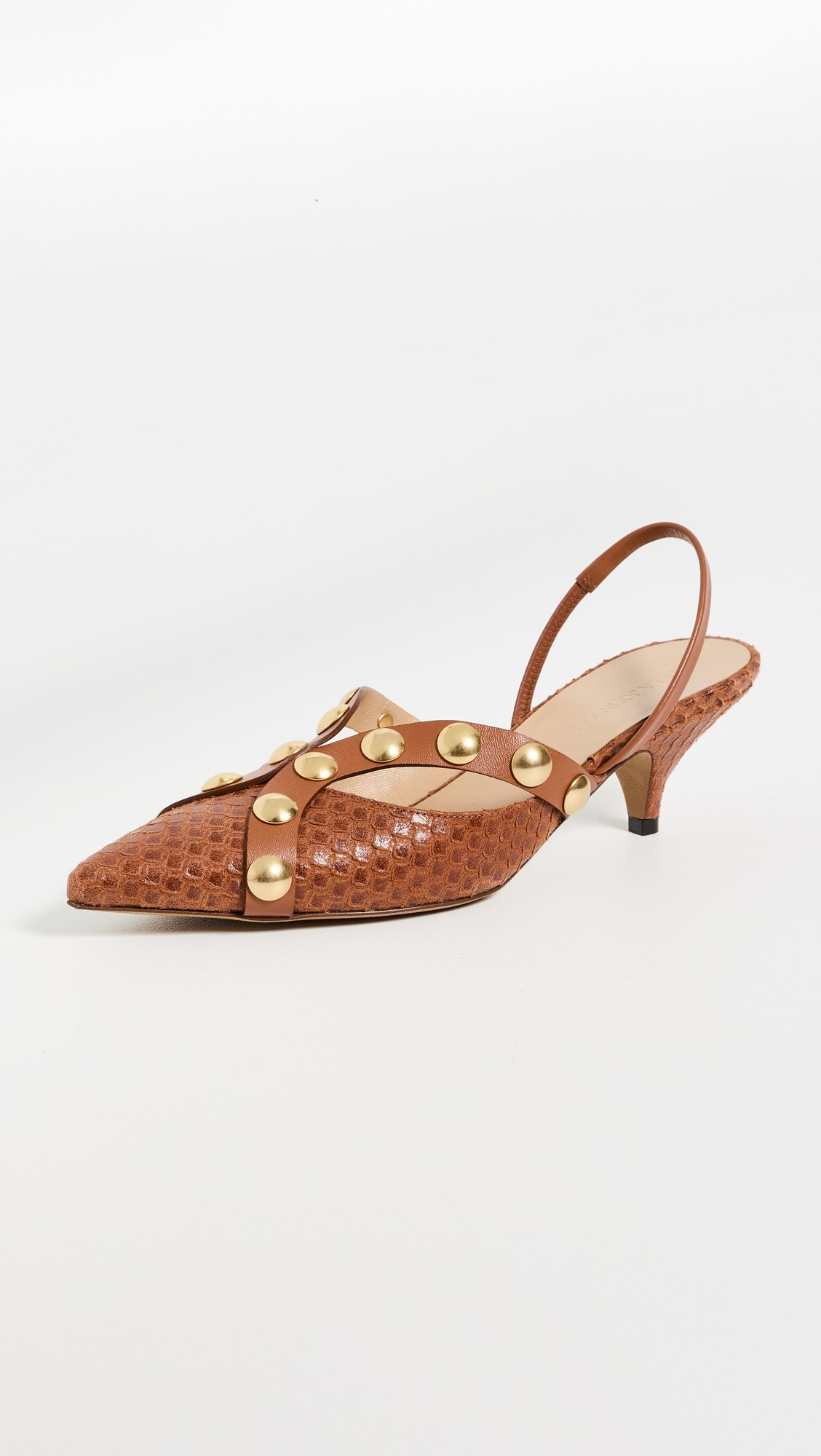 Vendome Studded Kitten Heels | Shopbop