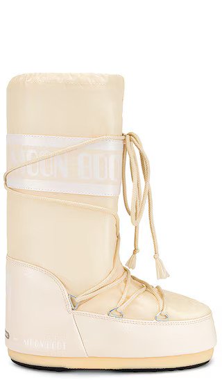 Nylon Boot in Cream | Revolve Clothing (Global)