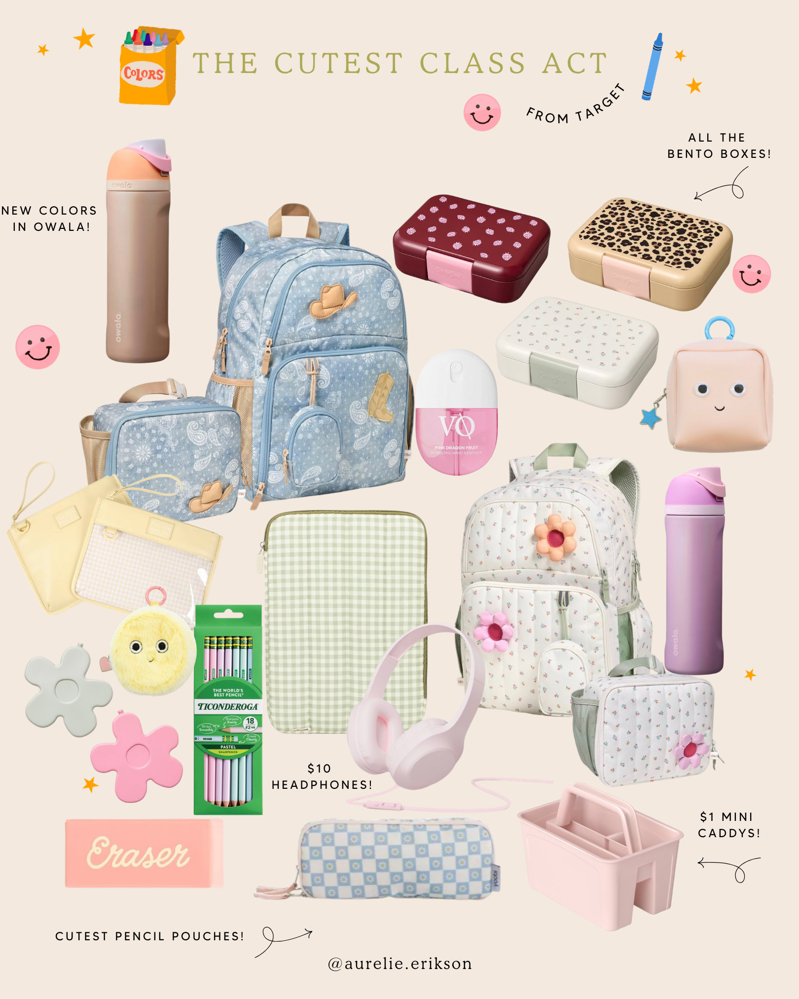 New school year, new favorites! 🎒✏️ Target is stocked with the cutest backpacks, lunch boxes, water bottles, and school supplies to make heading back to class a little more fun. Grab the best picks before they're gone! #TargetFinds #BackToSchool #SchoolSupplies #Backpacks #LunchBoxes #LTKKids 

 #LTKKids
