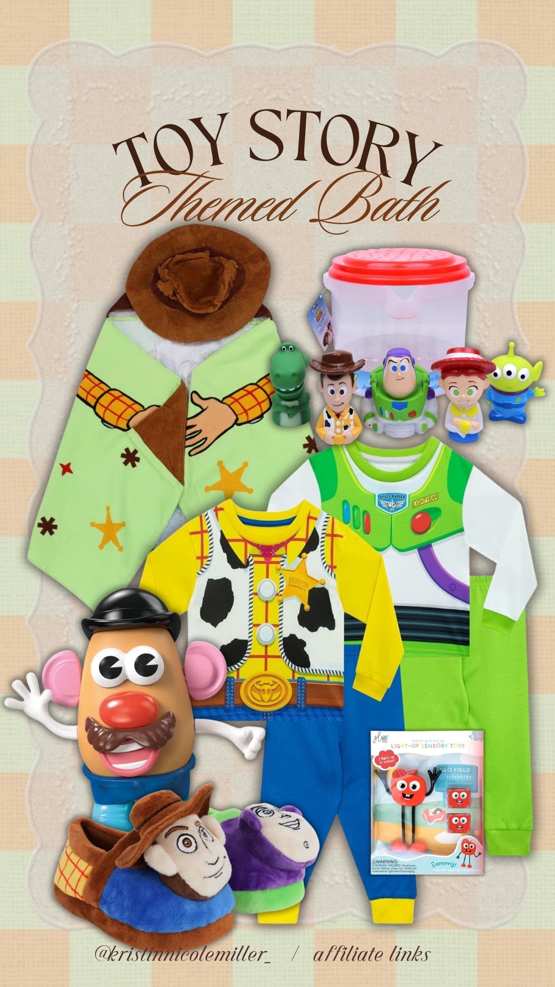 TOY STORY themed bath 🫧  🚀 🦖 🤠

Kids family bath time unique mom favorites Amazon Disney Toy Story buzz woody potato head activities

#LTKmomlife #LTKKids #LTKBaby