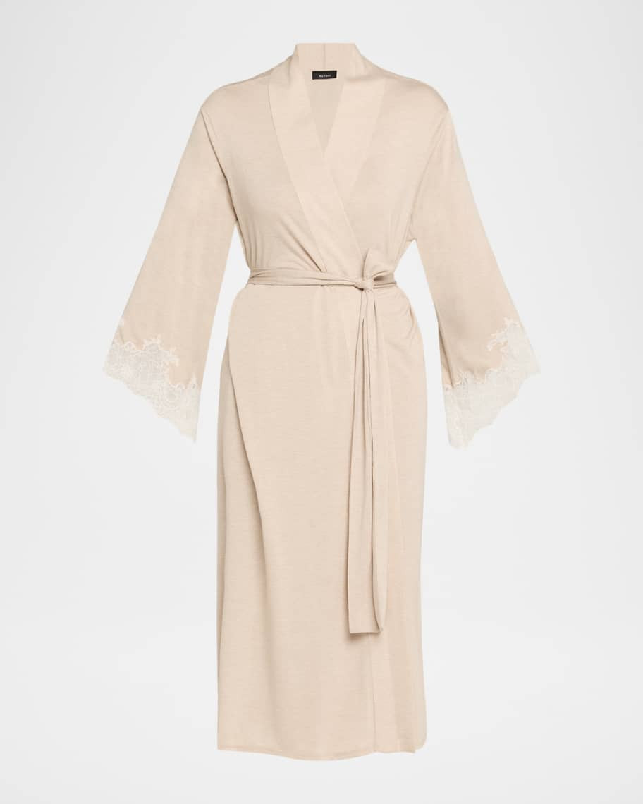 Natori Luxe Shangri-La Knit Robe | Neiman Marcus