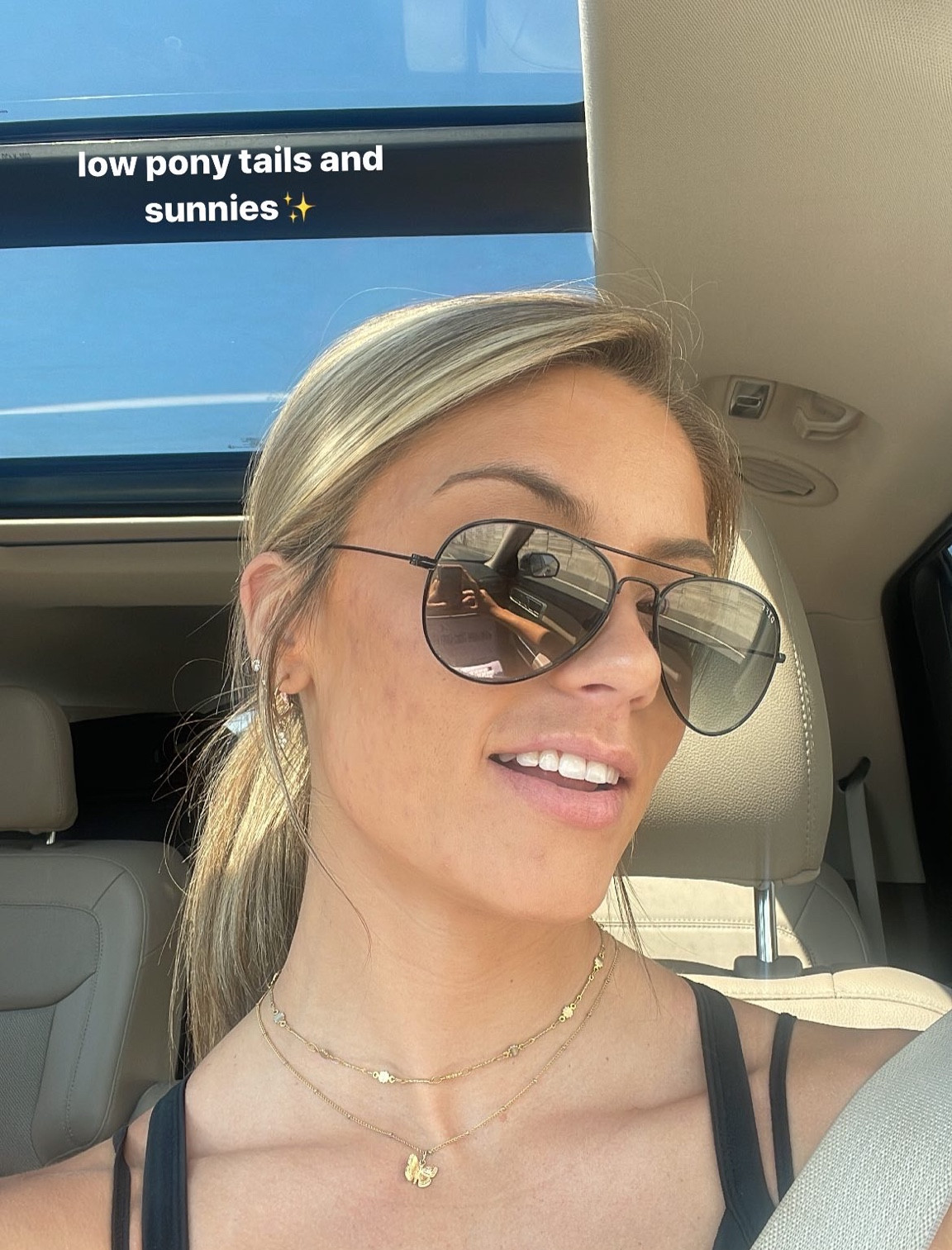 low ponytails and sunnies✨

#LTKxNSale #LTKunder100 #LTKFind