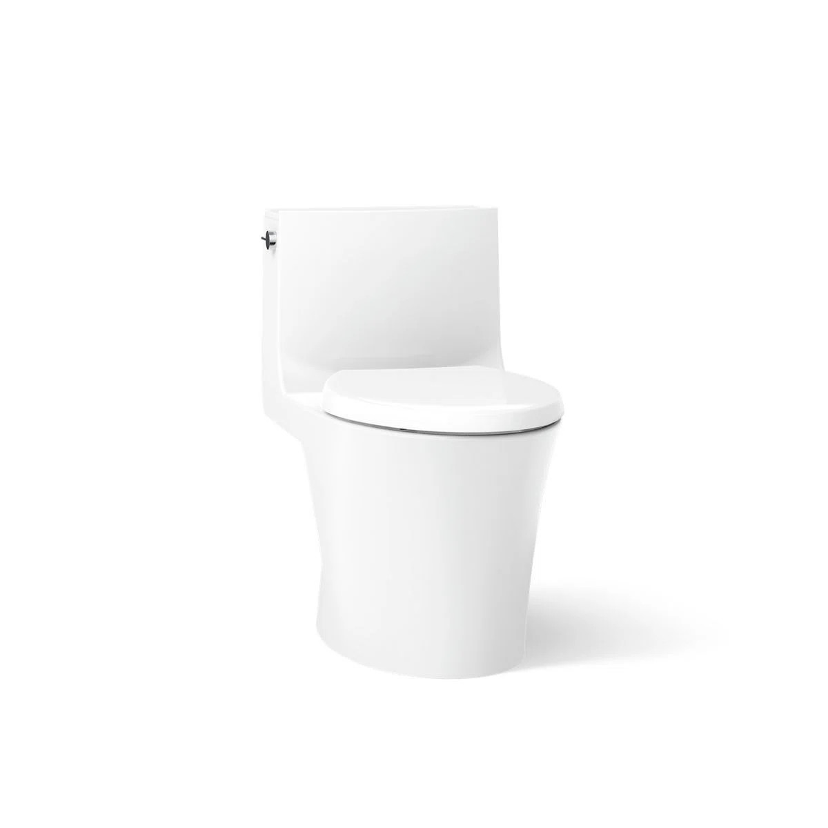 Veil™ One-Piece Elongated Dual-Flush Toilet with Skirted Trapway K-1381-0 | Wayfair North America
