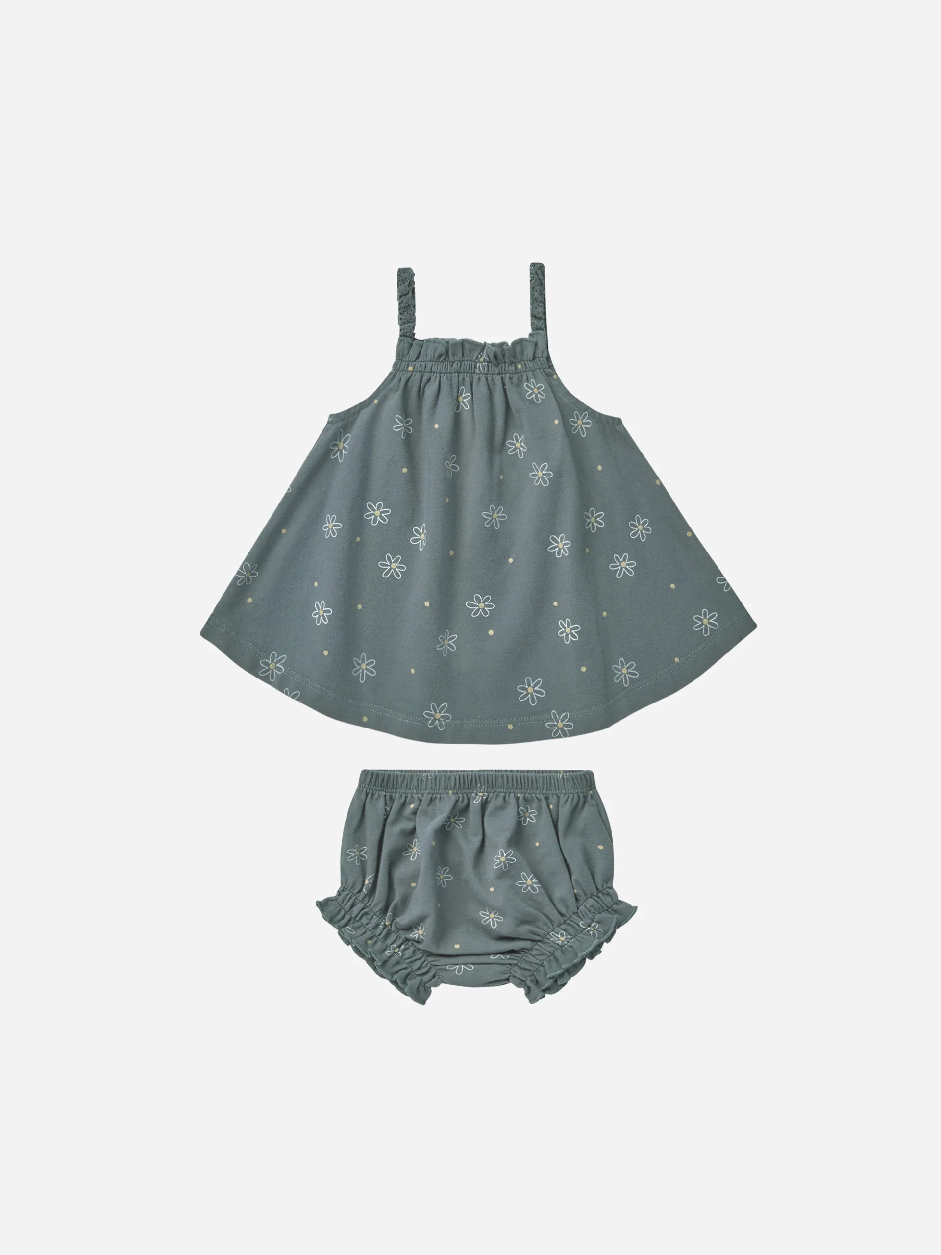 Swing Top + Bloomer Set || Daisies | Rylee + Cru
