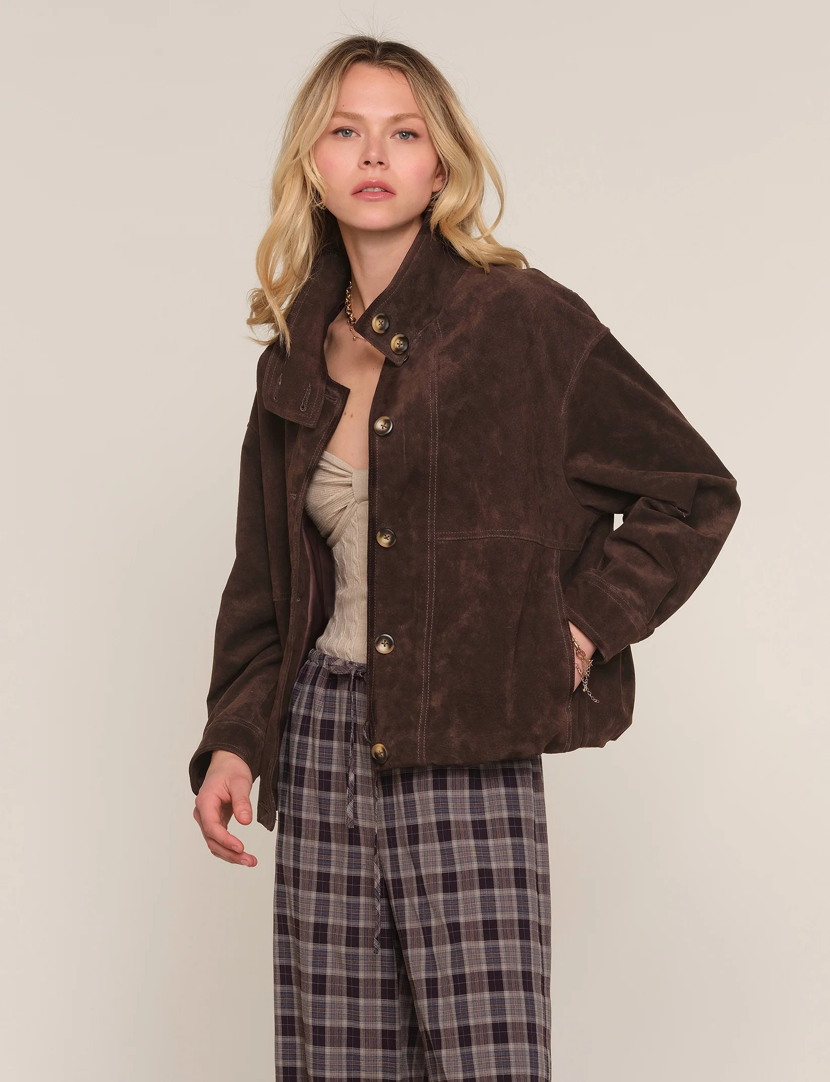 larissa suede jacket | HEARTLOOM
