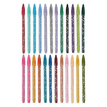 Colorful Fine Tip Markers 24-Pack | Erin Condren | Erin Condren