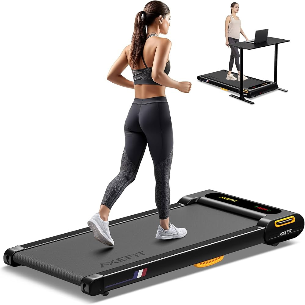 Walking Pad Treadmill, Under Desk Treadmill, Treadmill for Home Office, Quiet Treadmill 2 in 1 fo... | Amazon (US)