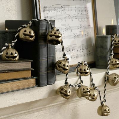 Pumpkin Bell Garland | Grandin Road