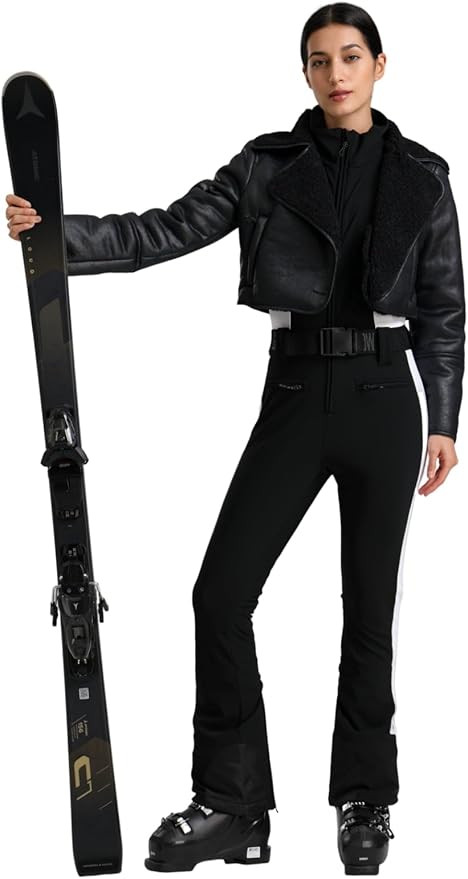 GSOU SNOW Ski Suit Women Snow Suit All in One Ski Jumpsuit Women with Matching Independent Lamb F... | Amazon (US)