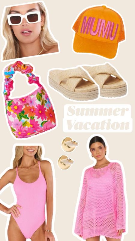 My favorites picks from mumu! Everything from mumu is so cute and I love that they have extended sizes so we all can look cute this summer!!! It’s so sad when you find something cute but it only goes up to a Large… not at mumu 😊♥️ #swimsuit #coverup #midsize #plussize #beachvacation #summervacation #earrings #sandals #mumu #hats #sunglasses #beachhat #truckerhat #swimcoverup #beachcoverup

#LTKSeasonal #LTKTravel #LTKSwim