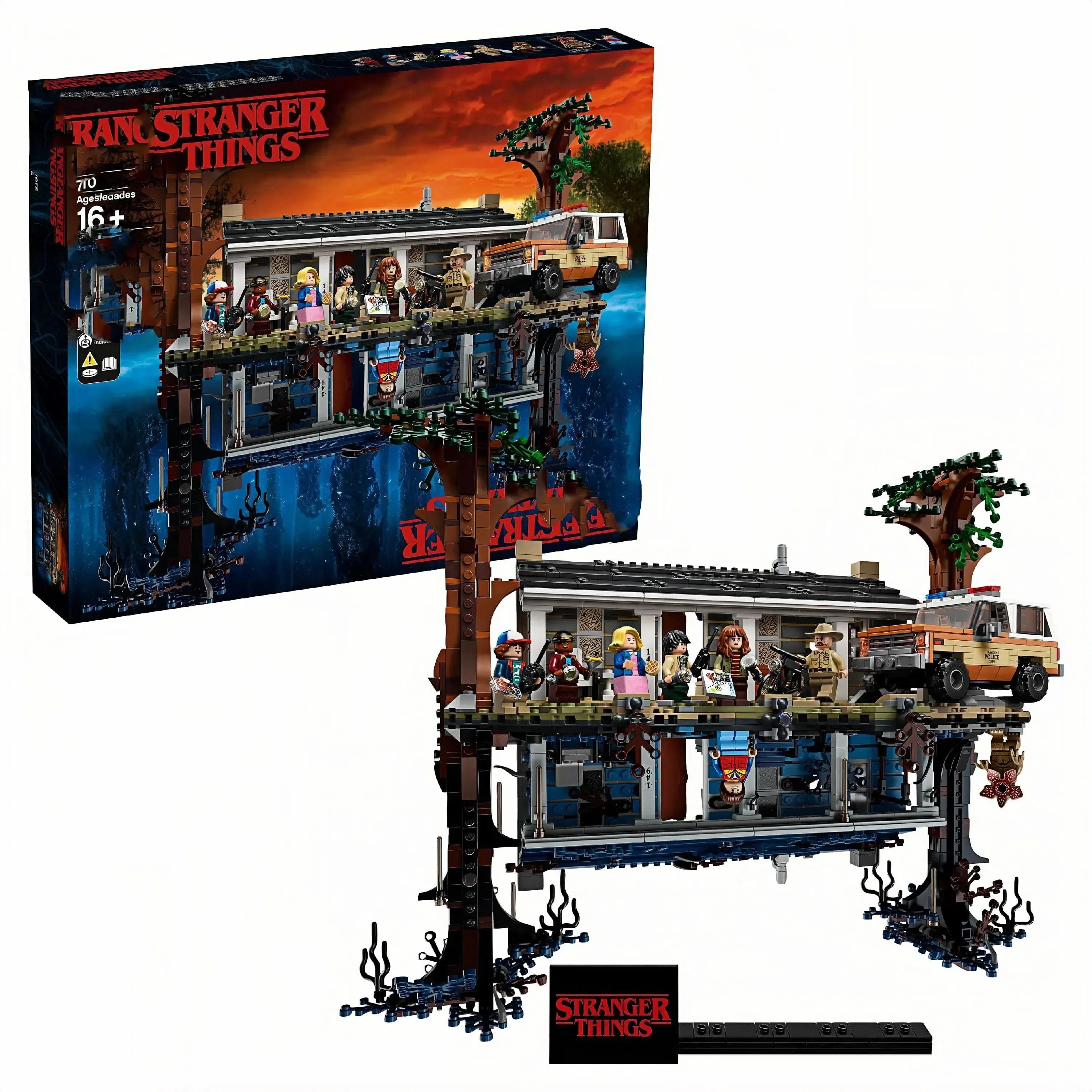 Stranger Thing The Upside Down 75810 Byers' House Model Building Set | Walmart (US)