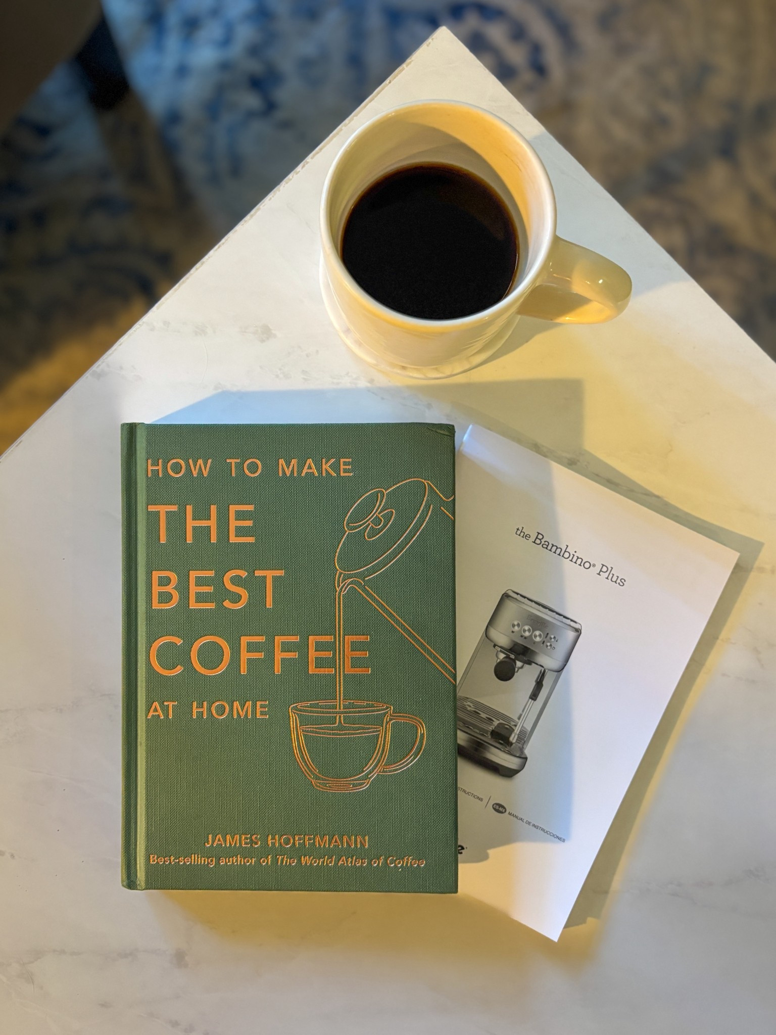 A little casual reading before I break out the new Bambino Plus ☕

#LTKHome