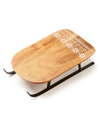 The Cellar Printed Sleigh Cheese Board, Created for Macy's - Macy's | Macy's