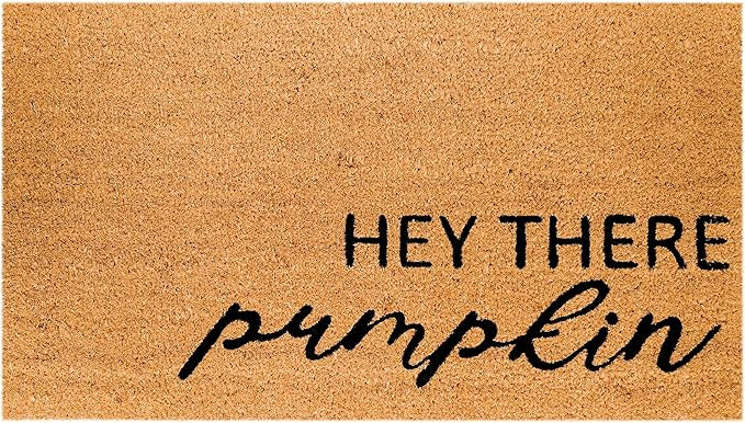 THEODORE MAGNUS Natural Coir Doormat with Non-Slip Backing - 17 x 30 - Outdoor/Indoor - Halloween... | Amazon (US)