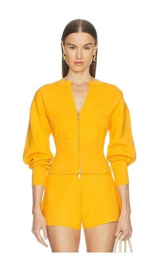 Cult Gaia Monroe Sweater in Mustard. - size XXS | Revolve Clothing (Global)