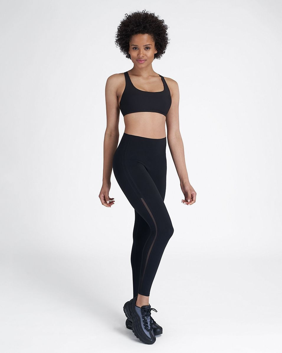 SPANX Every.Wear™ Active Mesh Side Stripe Leggings | Spanx