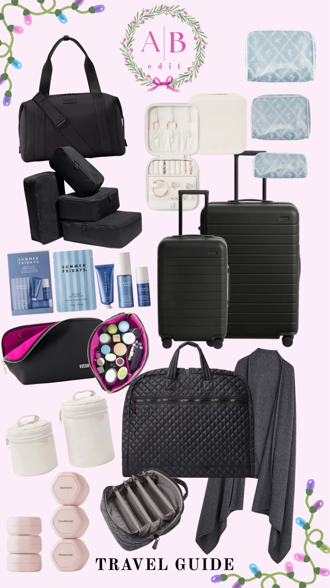 Our travel essentials!! Favorite brands & favorite pieces! Such great Christmas gift ideas! ✈️🚕💕

#LTKTravel #LTKGiftGuide #LTKSaleAlert