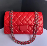 10A Top Tier Womens Mini Square Bag Real Leather Medium Caviar Lambskin Quilted Purse Small Doubl... | DHGate