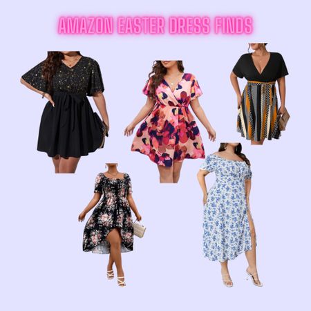 Elevate your Easter look with these amazing plus size dress finds for women on Amazon! With a wide range of sizes, styles, and colors, you can find the perfect dress to slay your Easter Sunday look. Choose from maxi, midi, skater, A-line, and more. The maxi dresses are perfect for a formal Easter event and come in a variety of prints and pastel colors. The midi dresses feature pastel stripes and patterns and are great for a casual Easter brunch. The skater and A-line dresses come in a variety of prints and are perfect for a fun and flirty Easter look. Accessorize with a cute clutch and statement jewelry to complete your outfit and show off your style and confidence this Easter. Shop now for these stunning plus size dress finds for women on Amazon! #AmazonFashion #PlusSizeFashion #EasterDress #Easter2023 #FloralPrint #PastelColors #CurvyFashion #FashionFinds #WomenStyle #BodyPositiveFashion #PlushBeautyStyle

#LTKcurves #LTKFind #LTKSeasonal