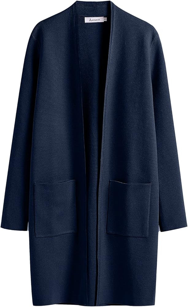 ANRABESS Cardigan Sweater for Women Casual 2024 Fall Fashion Coat Long Sleeve Open Front Knit Coa... | Amazon (US)