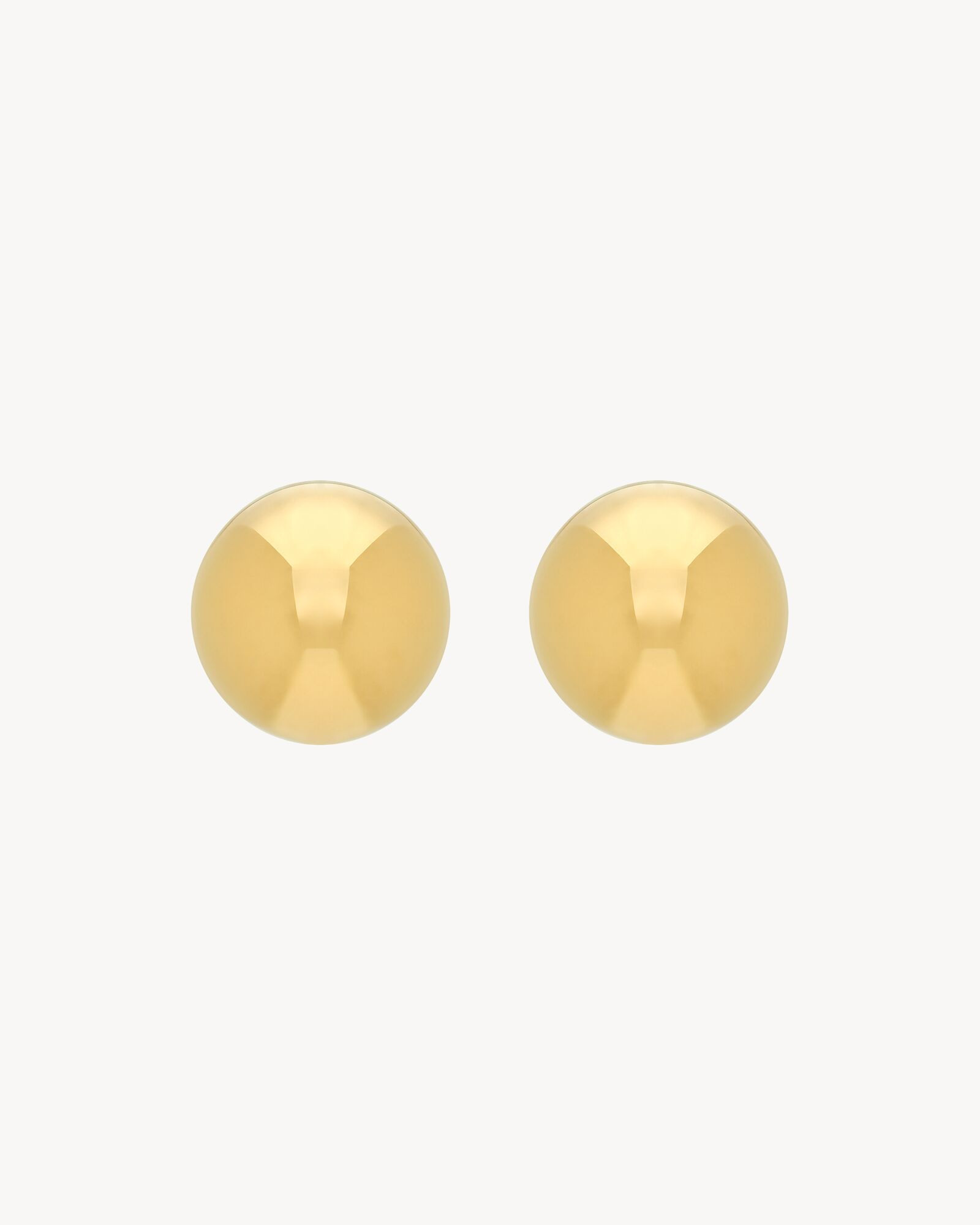 dome earrings in metal | Saint Laurent Inc. (Global)