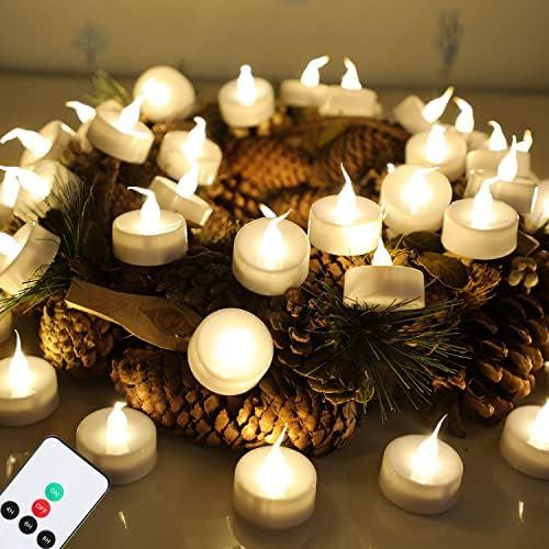 Topstone LED Tea Light,Flameless Flickering Tealight with Remote Control,Long Lasting Battery Ope... | Amazon (US)