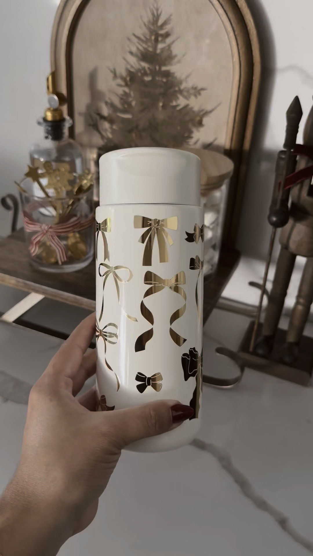 GIFT IDEA 🎁✨🤍 how cute is this coffee tumbler?! It’s under $11 and would make a sweet gift idea for a coworker, friend, teacher, or yourself ;)

Also available in regular water tumblers! 
Linked my fav styles below

#giftidea #giftguide #bows #tumbler #coffee #teachergift #girlygift #bows #walmartfind #christmasgift

#LTKHoliday #LTKGiftGuide #LTKFindsUnder50