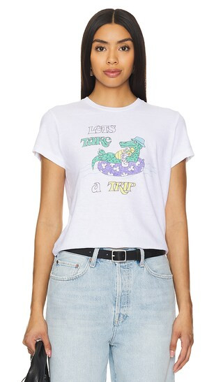 50s Boxy Tee Lets Take A Trip | Revolve Clothing (Global)