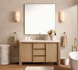 Marina 55" Single Wide Sink Vanity | Pottery Barn (US)