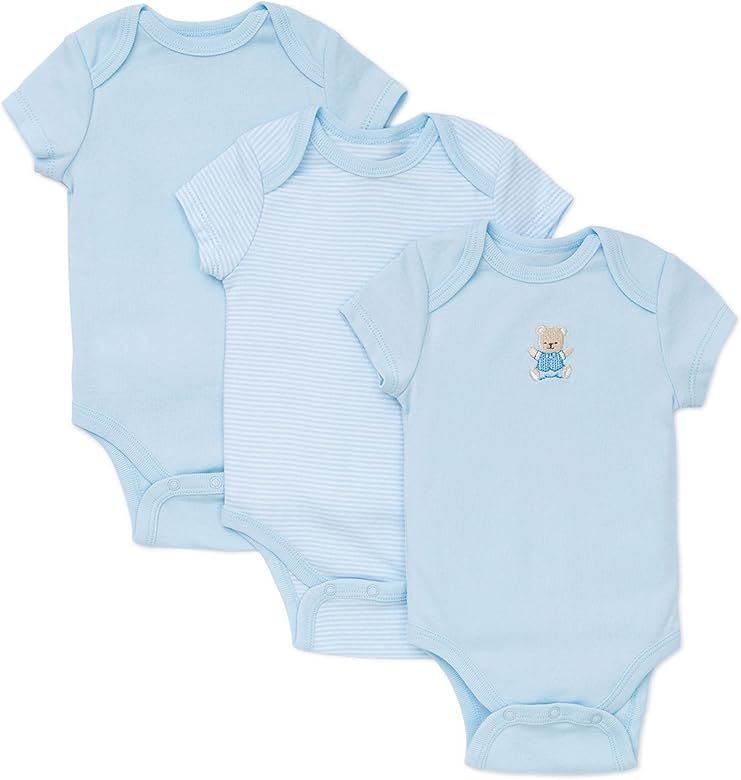 Little Me Boys' 3-Pack Bodysuits | Amazon (US)