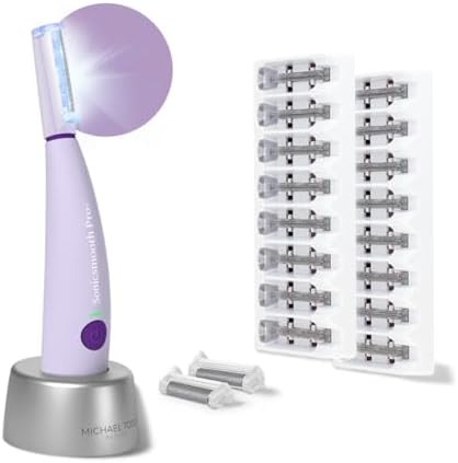 Michael Todd Beauty Sonicsmooth Pro+ Dermaplane Razor for Women Face + Eyebrow trimmer Dermaplani... | Amazon (US)