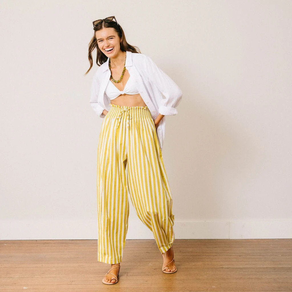 Ochre Daydreamer Lucia Pant | Sunshine Tienda
