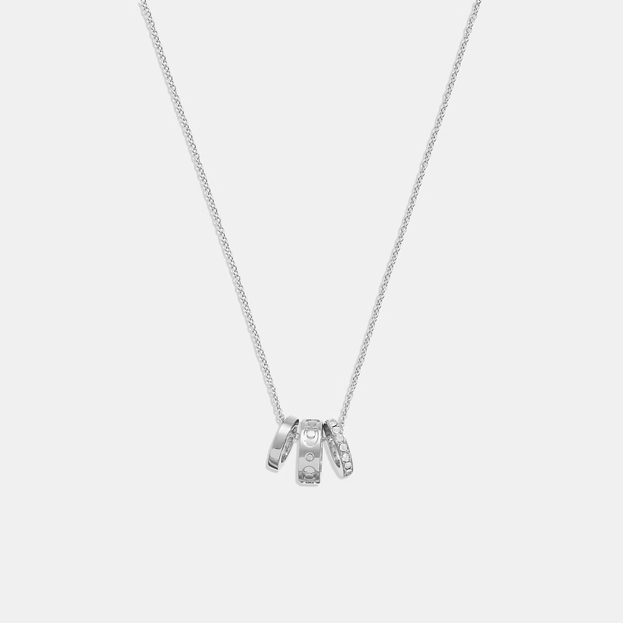 Signature Rondell Necklace | Coach Outlet US