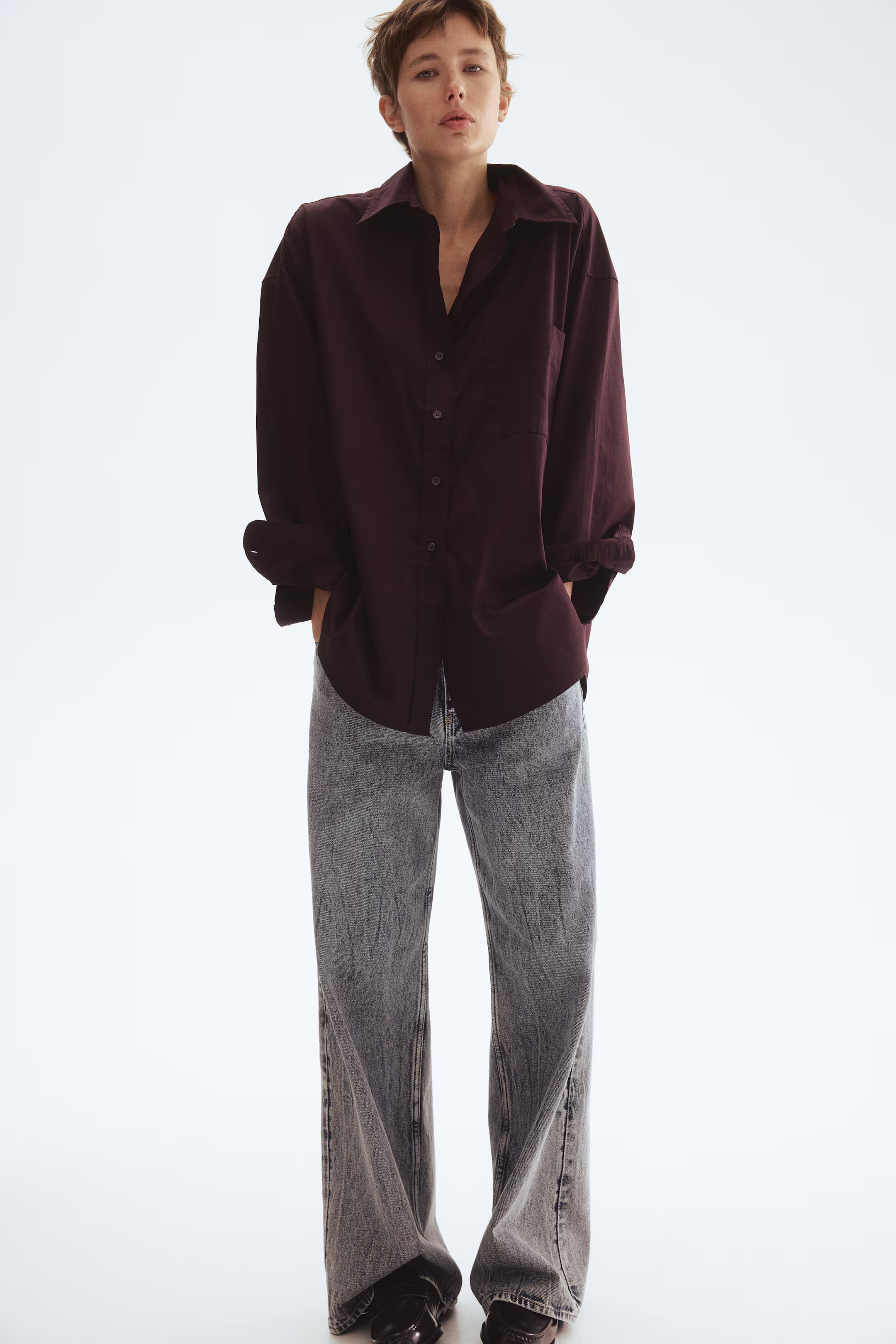 Poplin shirt | H&M (UK, MY, IN, SG, PH, TW, HK)