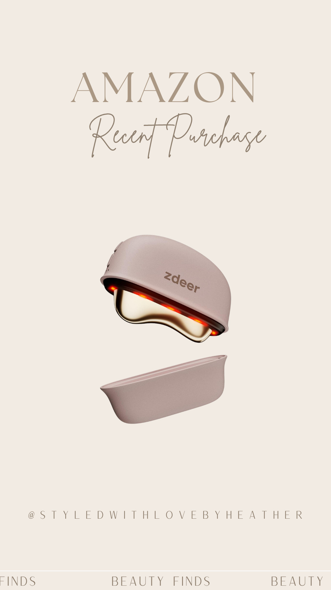 Recently purchased and already obsessed 😌✨

This LED red light therapy face & neck massager is my new go-to for sculpting + glow—heat, vibration, and that gua sha effect all in one

Feels like a mini facial at home while helping firm + de-puff 💆‍♀️

All linked in my LTK—follow me for more recos 💫

 

 #LTKselfcare #LTKstorytime #LTKBeauty