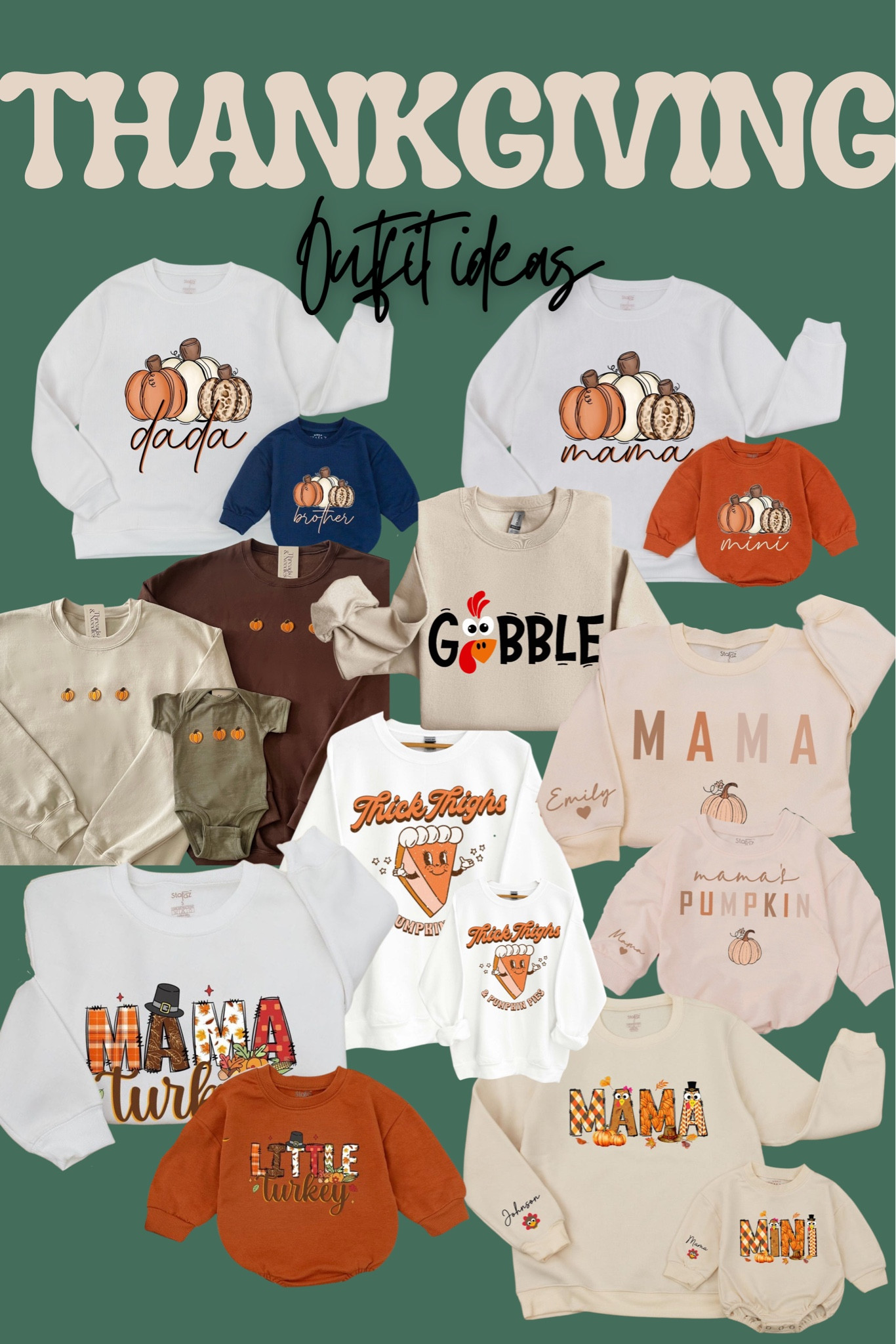 Thanksgiving outfit ideas for mom and mini!!

#LTKFamily #LTKHoliday #LTKSeasonal