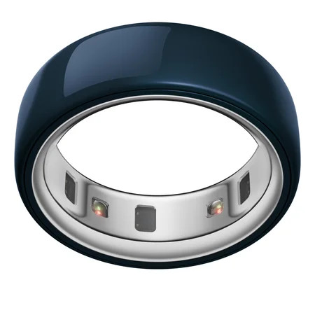 Oura Ring 4 Ceramic, Midnight Blue, Size 8, Smart Wearable, Sleep, Fitness & Heart Rate Tracker, 8-Day Battery (Size Before You Buy) | Walmart (US)