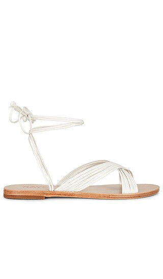 Croix Sandal in White | Revolve Clothing (Global)