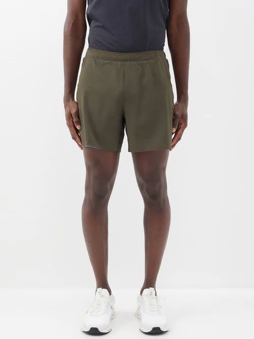 Lululemon - Surge 6" Lined Running Shorts - Mens - Green | Matches (US)