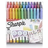 Sharpie S-Note Creative Markers, Highlighters, Assorted Colors, Chisel Tip, 36 Count | Amazon (US)