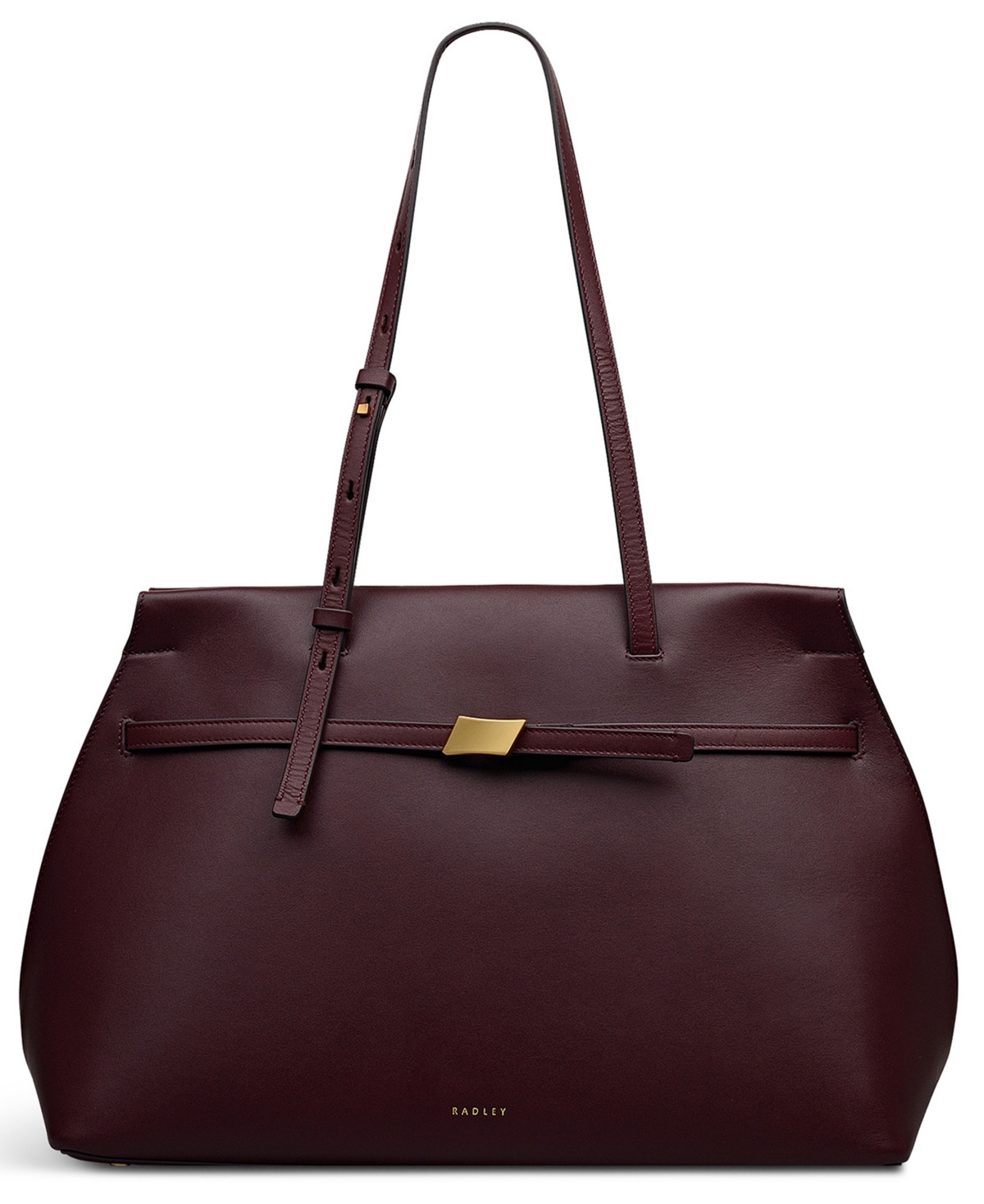 Radley London Christina Large Ziptop Shoulder Bag - Dark Cherry | Macy's
