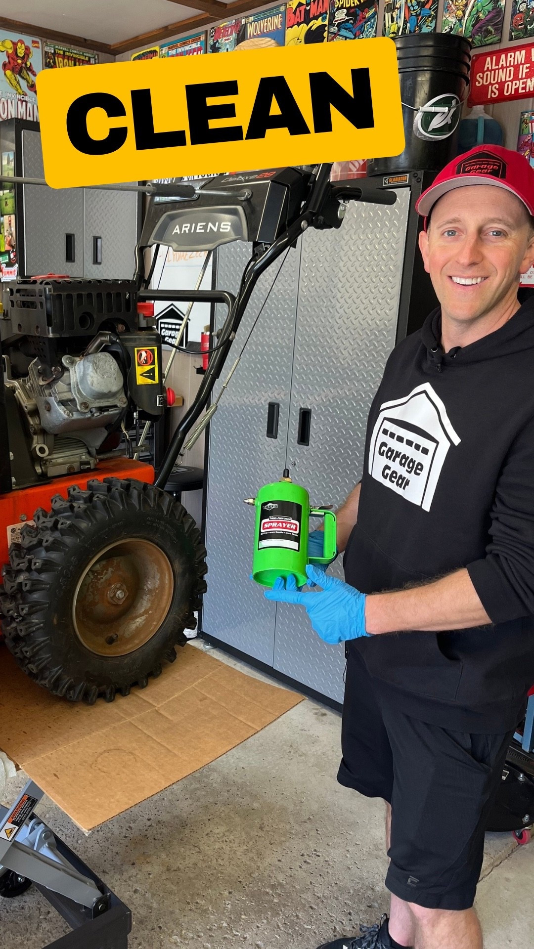 How to clean the wheels on your snowblower

#LTKSeasonal #LTKOver40 #LTKHome