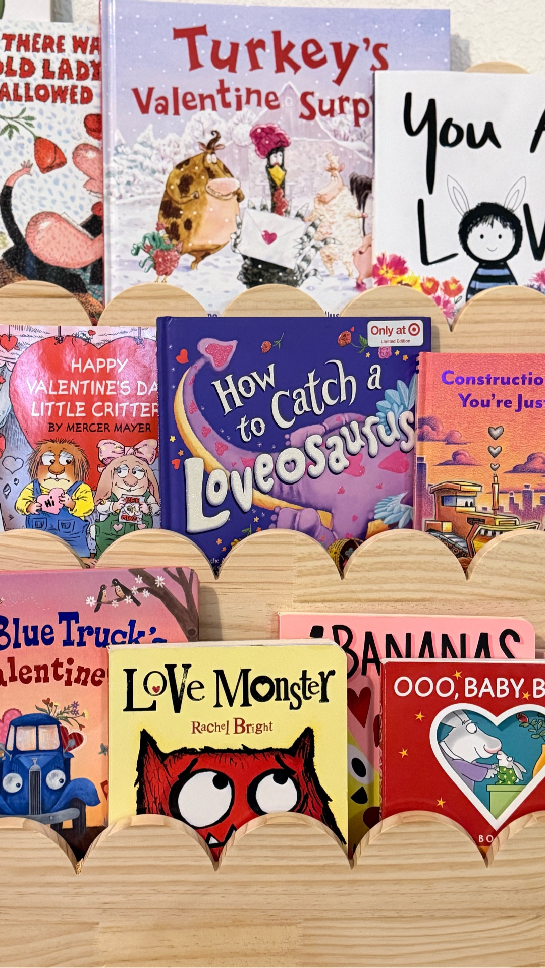 Filling our Valentine book shelf one favorite at a time 💕
Something about setting out seasonal books makes the season feel extra special.
Which Valentine book is your family’s favorite?


#LTKValentine #LTKKids #LTKHome