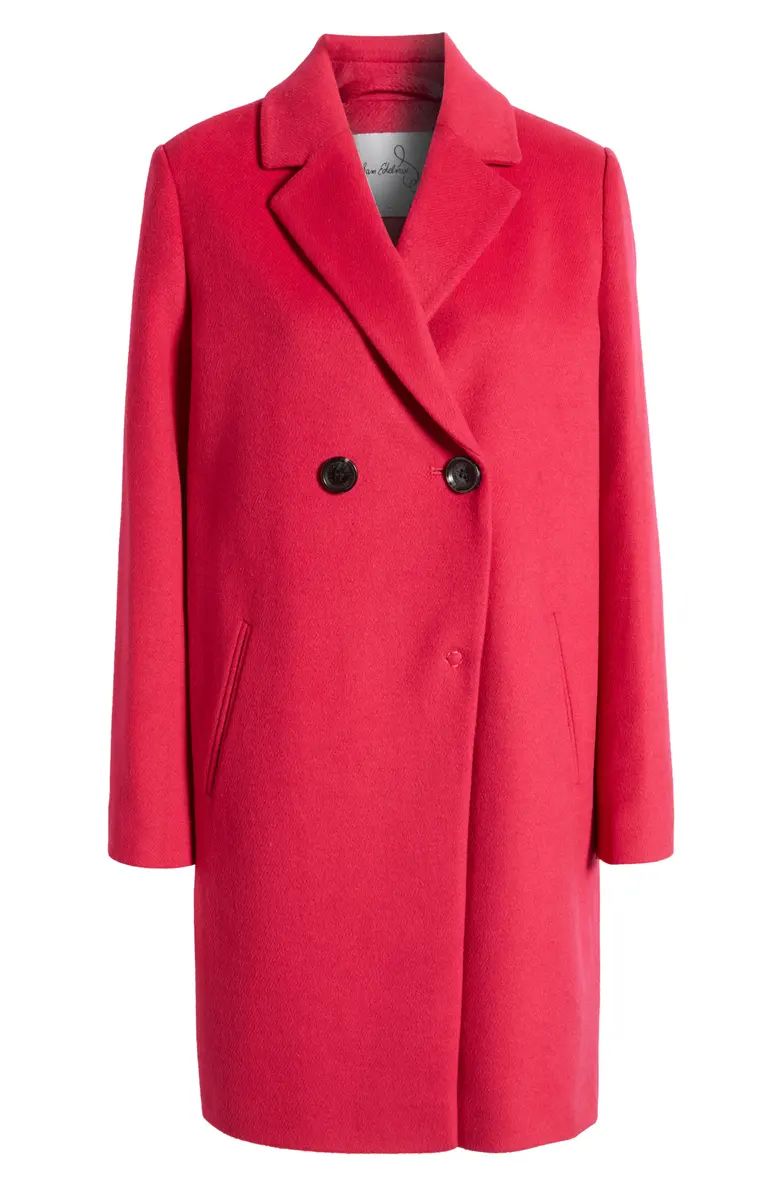 Sam Edelman Double Breasted Wool Blend Coat | Nordstrom | Nordstrom