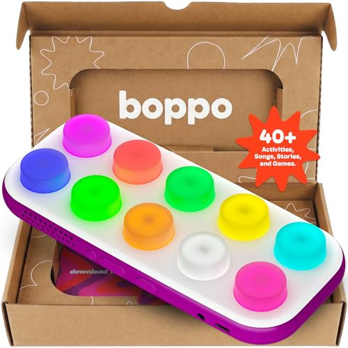 Boppo Screen-Free Learning Tablet for Kids, 40+ Pre-Loaded Games | Amazon (US)
