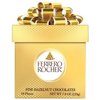 Ferrero Rocher, Gold Ribbon Gift Cube, 18 ct, 7.9 oz | CVS Health