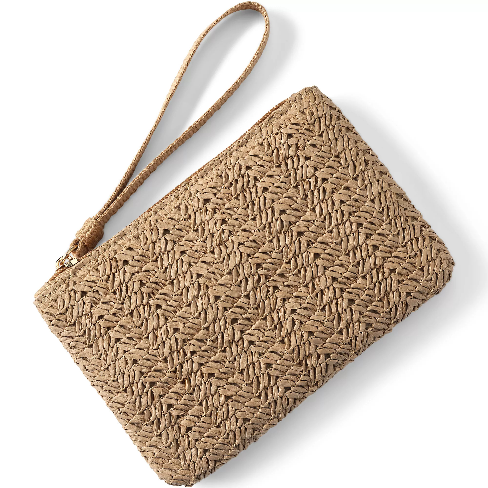 Straw Wristlet | Lands' End (US)