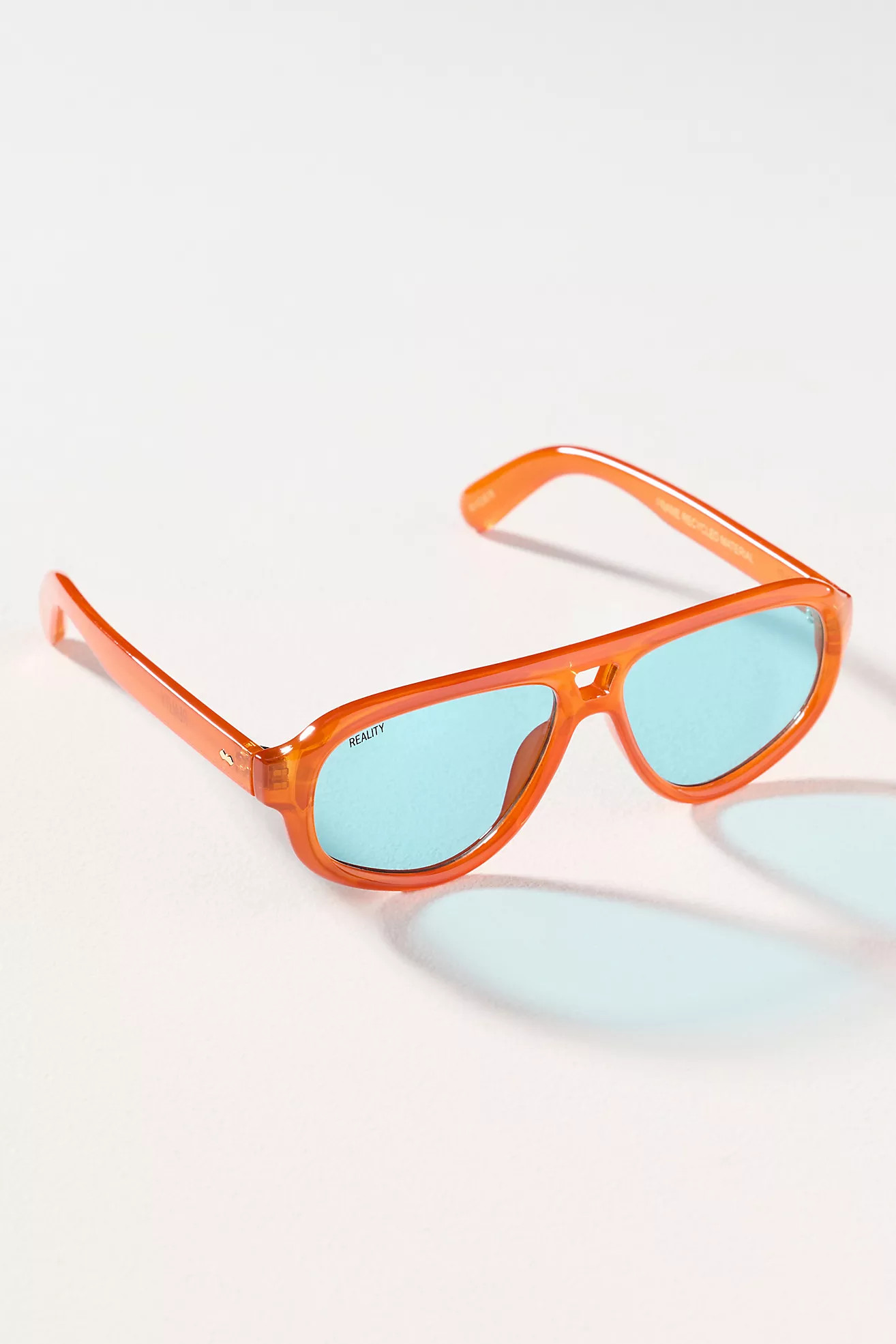 Reality Eyewear Pilot Aviator Sunglasses | Anthropologie (US)